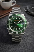 Submariner Hulk – Green Dial Automatic Dive Watch | Seiko movement | Helixon Watches